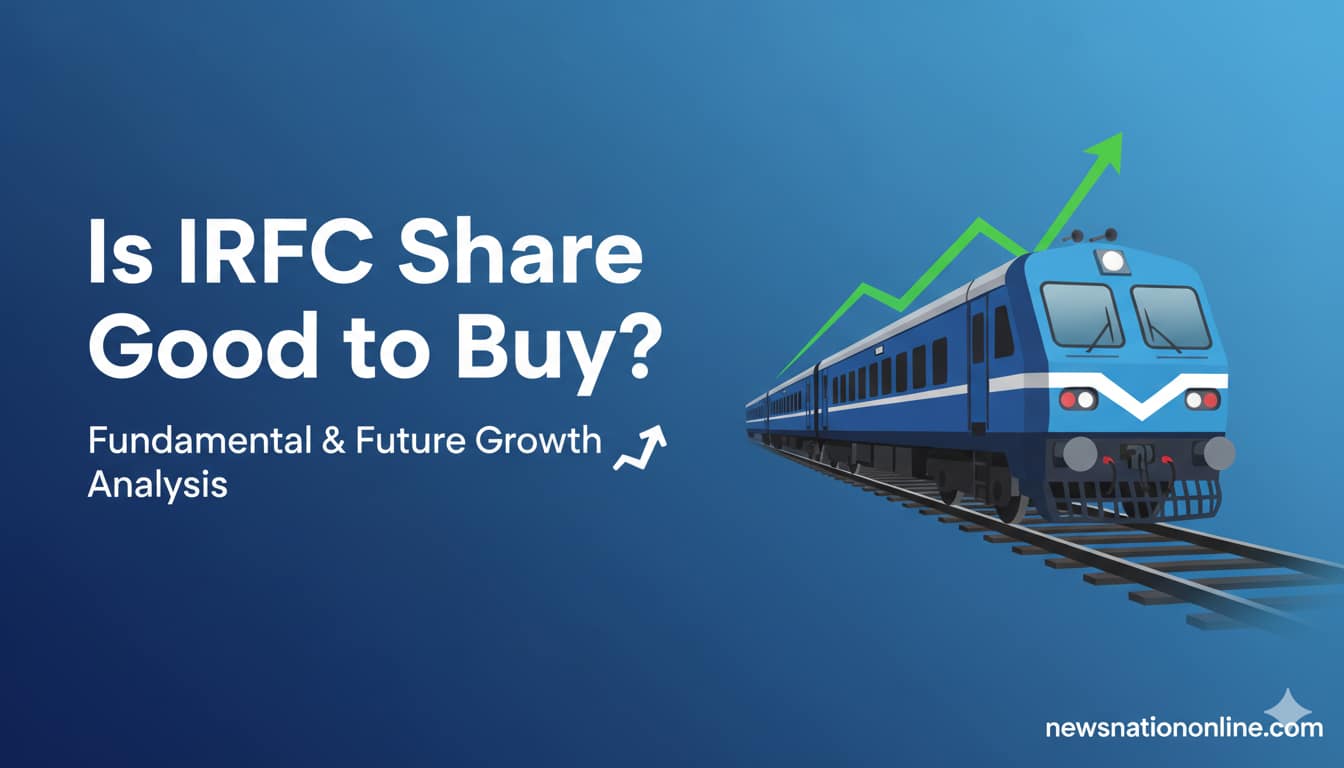 Is IRFC Share Good to Buy – Financial & Dividend Review - NewsNation Online Is IRFC Share Good to Buy fundamental and growth analysis chart