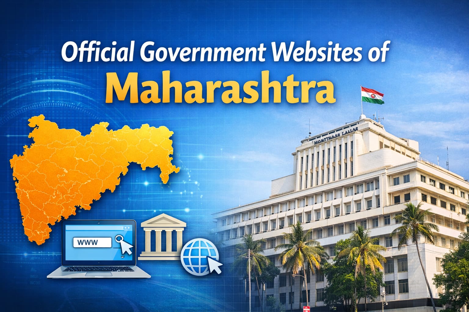 महाराष्ट्र शासन, सरकारी संकेतस्थळे, महाराष्ट्र सरकार वेबसाईट, आपले सरकार, नागरिक सेवा, शासकीय पोर्टल, Maharashtra Government